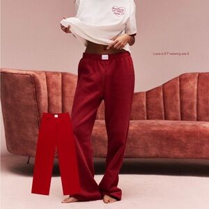 Parke Crimson Sweatpants